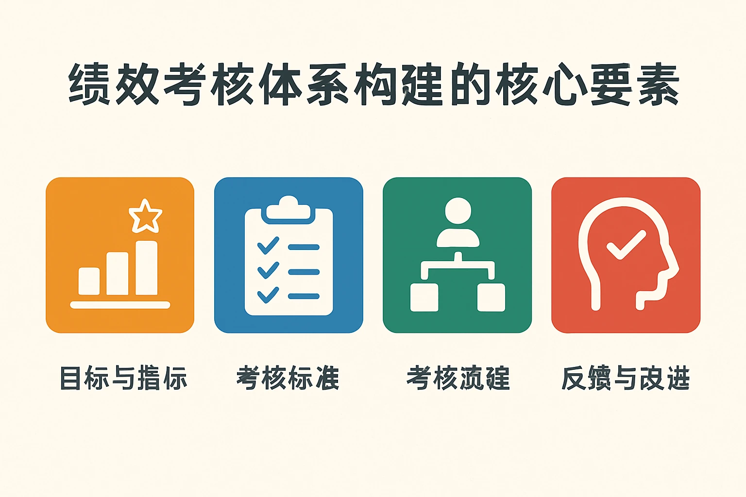 绩效考核体系构建的核心要素