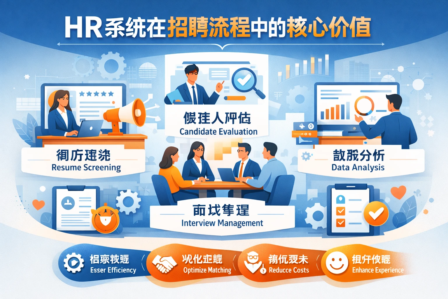 HR系统在招聘流程中的核心价值