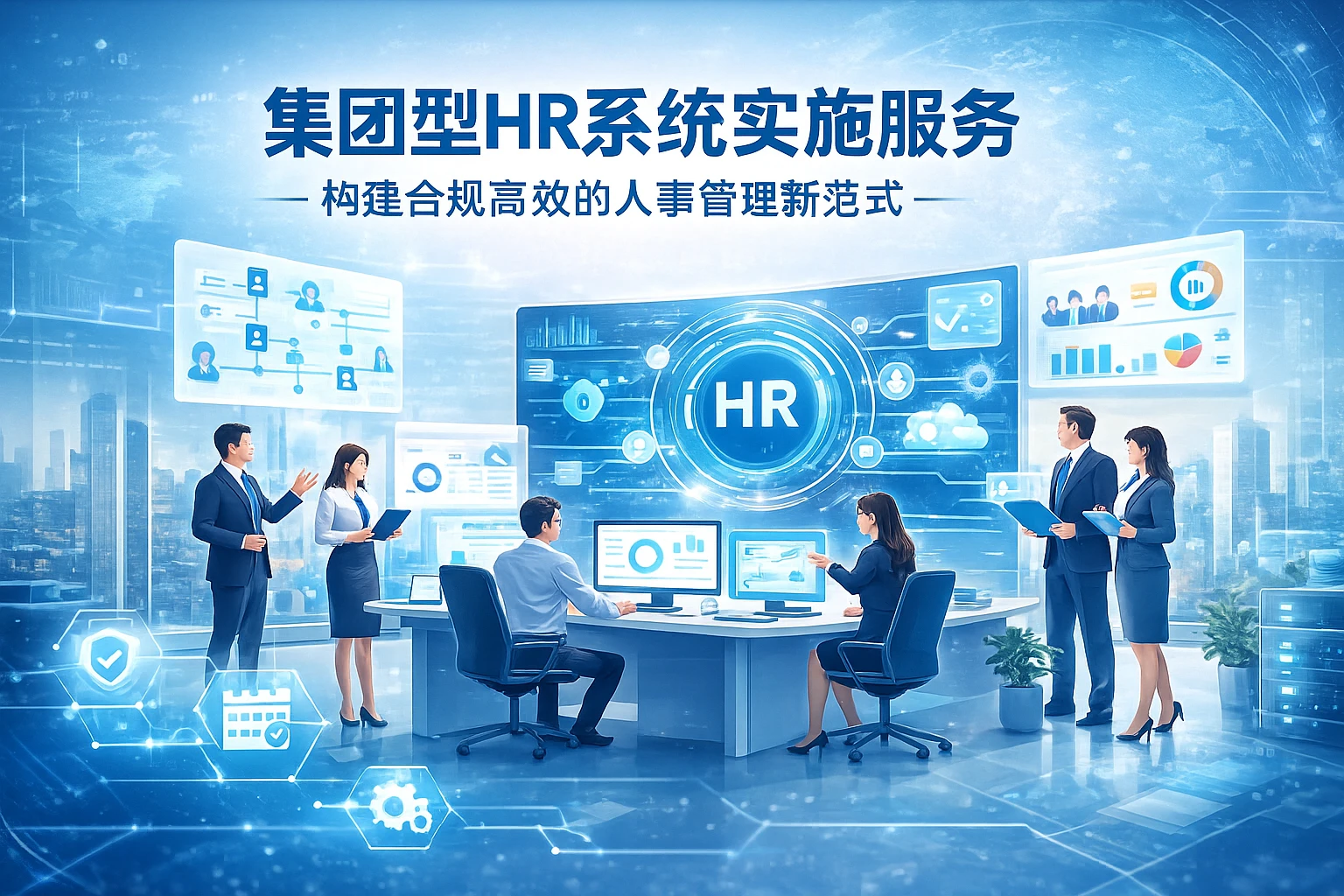 集团型HR系统实施服务:构建合规高效的人事管理新范式