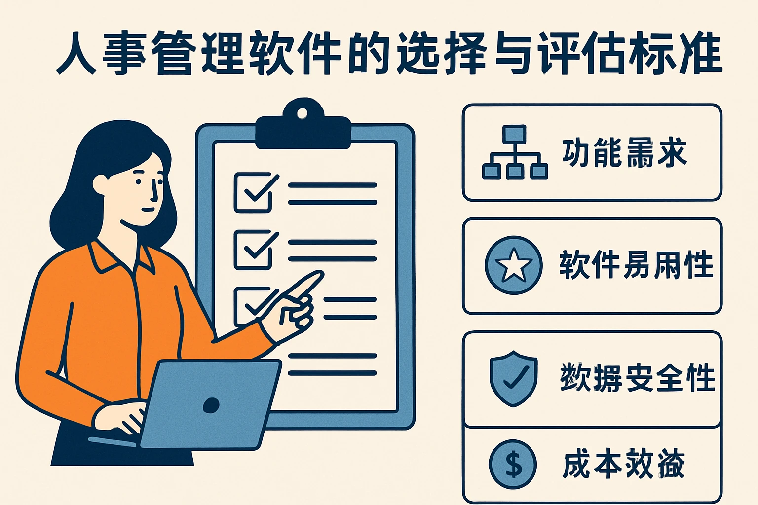 人事管理软件的选择与评估标准
