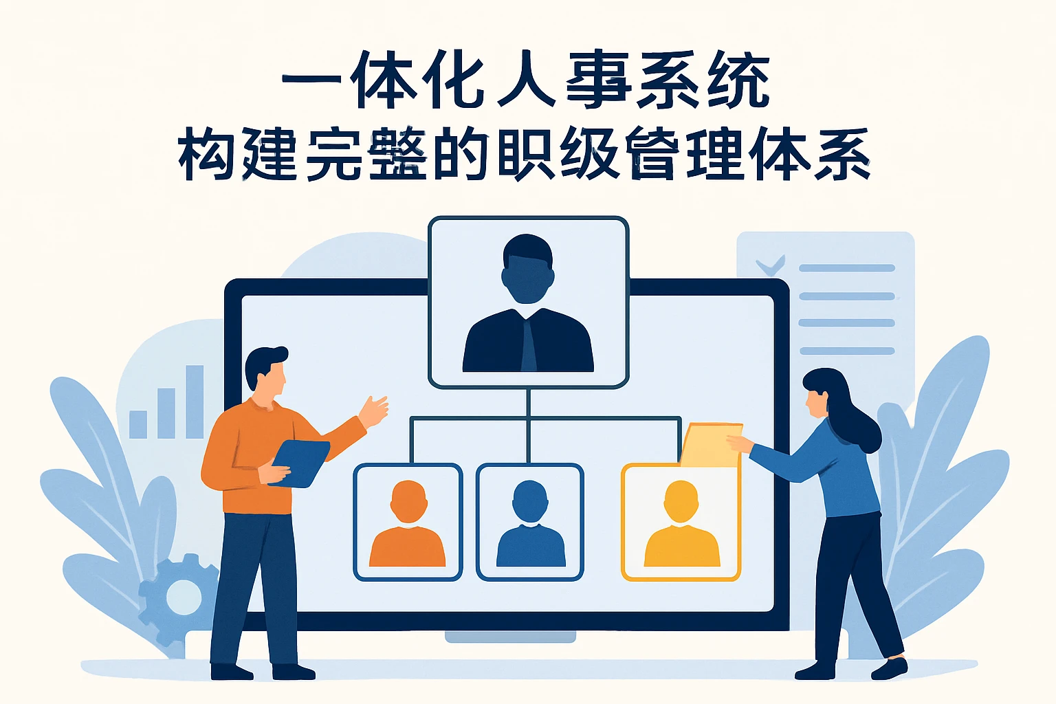 一体化人事系统构建完整的职级管理体系