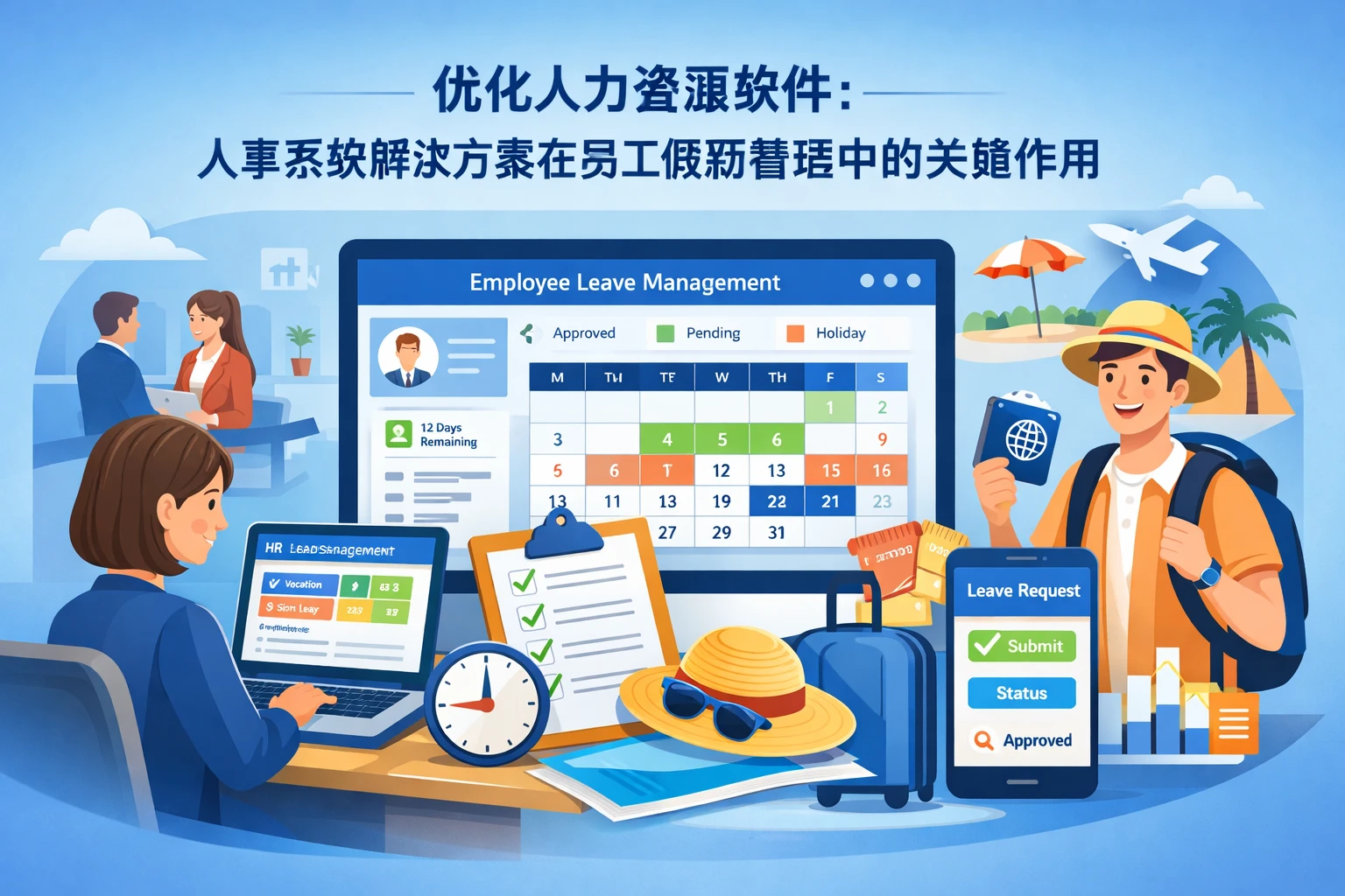 优化人力资源软件：人事系统解决方案在员工假期管理中的关键作用