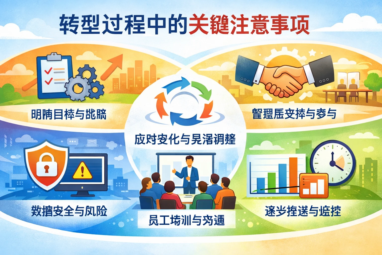转型过程中的关键注意事项
