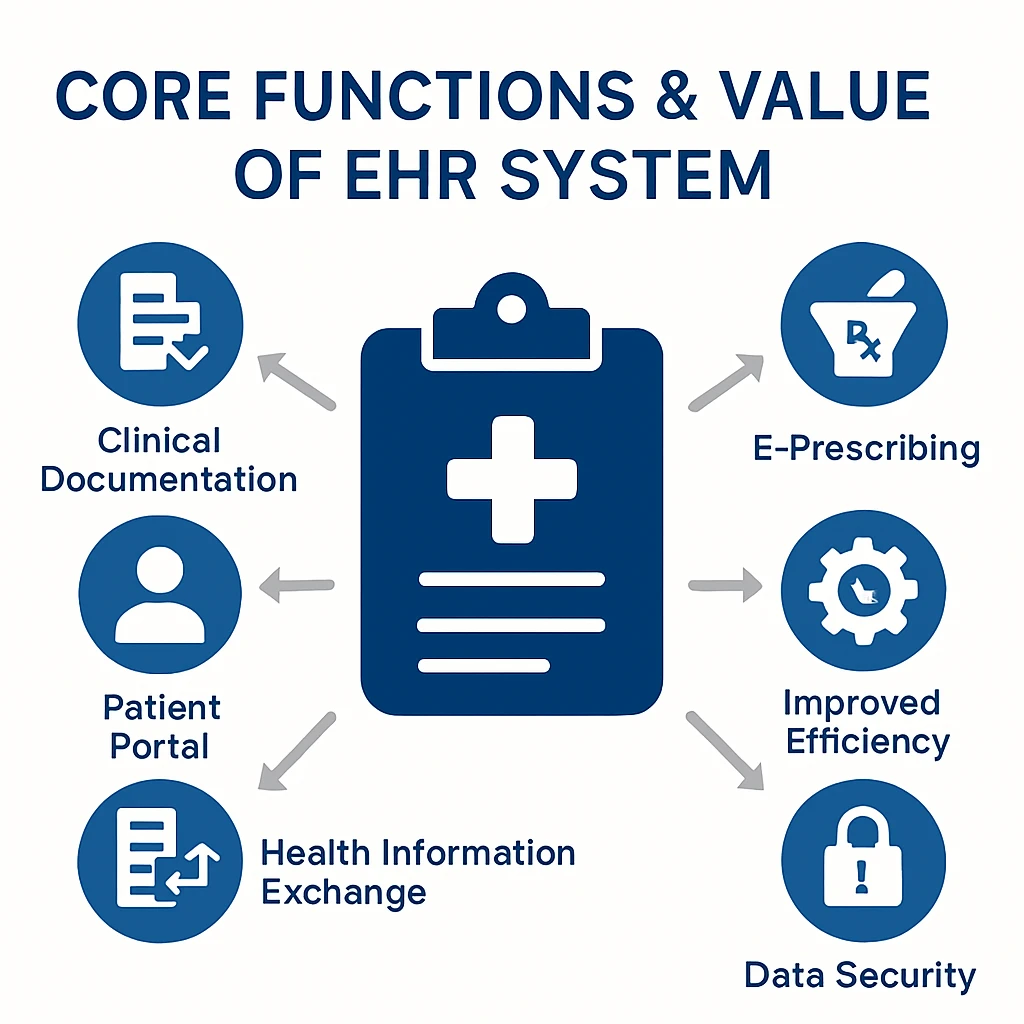 EHR系统的核心功能与价值