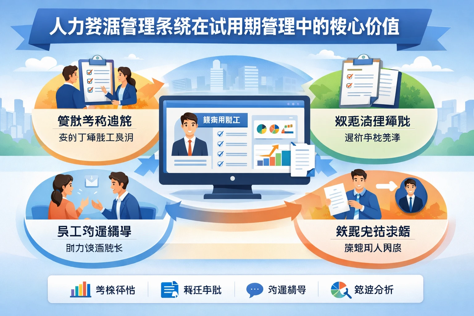 人力资源管理系统在试用期管理中的核心价值