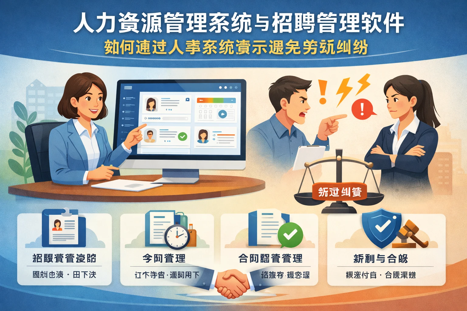 人力资源管理系统与招聘管理软件如何通过人事系统演示避免劳动纠纷