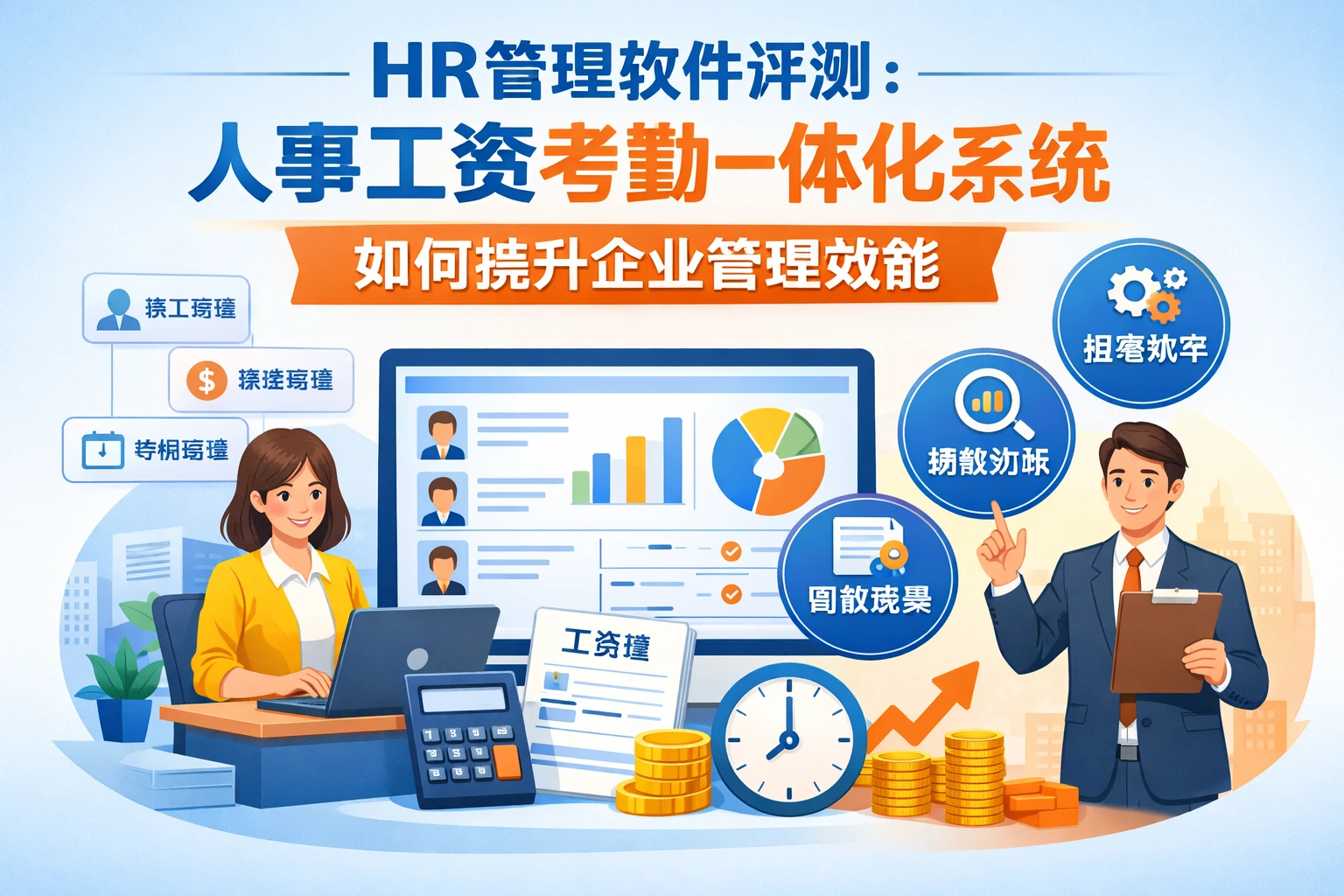 HR管理软件评测:人事工资考勤一体化系统如何提升企业管理效能