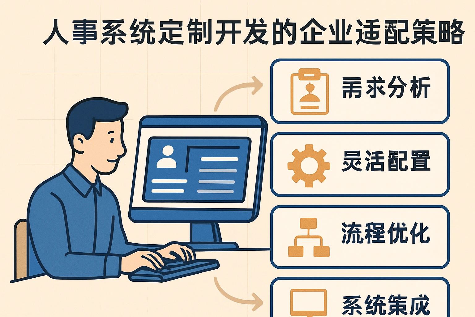 人事系统定制开发的企业适配策略