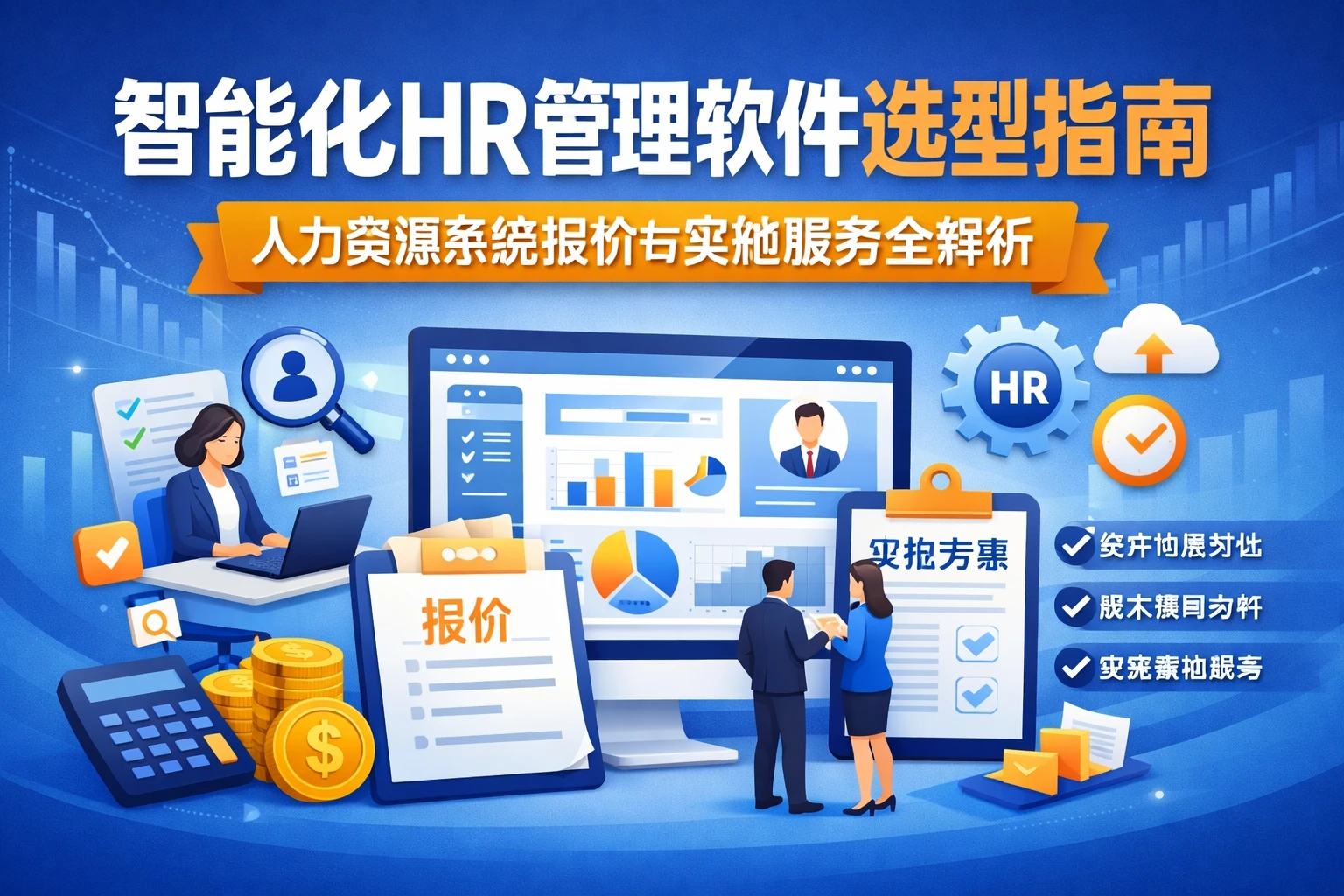 智能化HR管理软件选型指南:人力资源系统报价与实施服务全解析