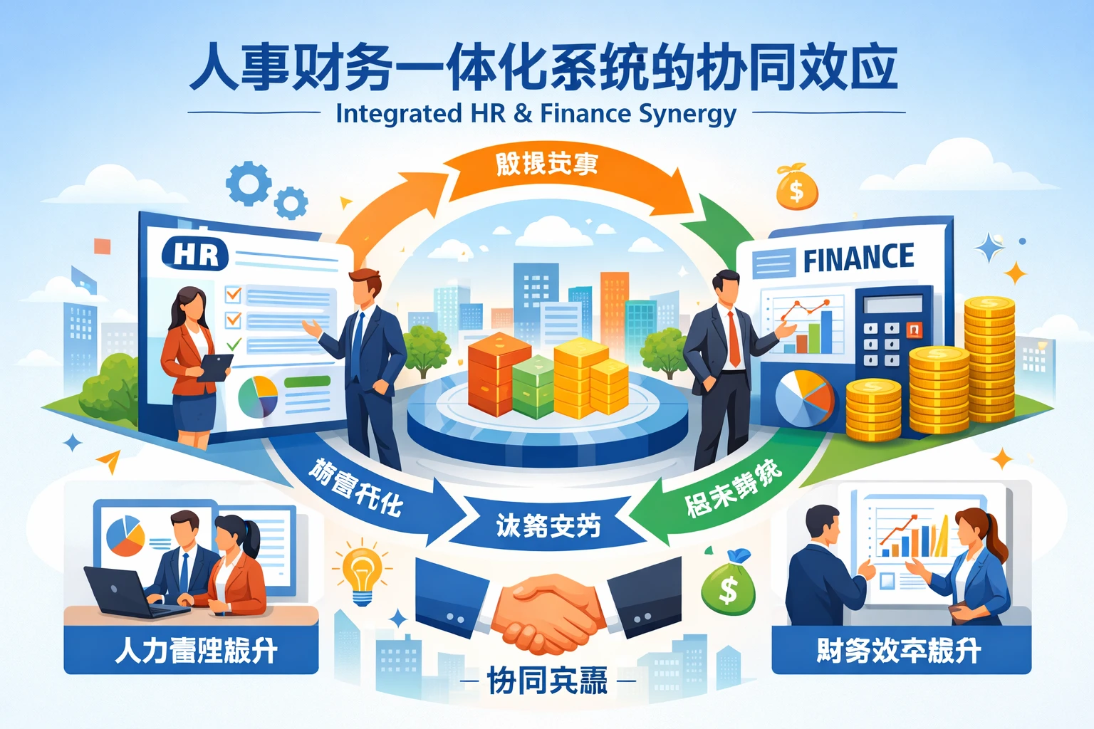 人事财务一体化系统的协同效应