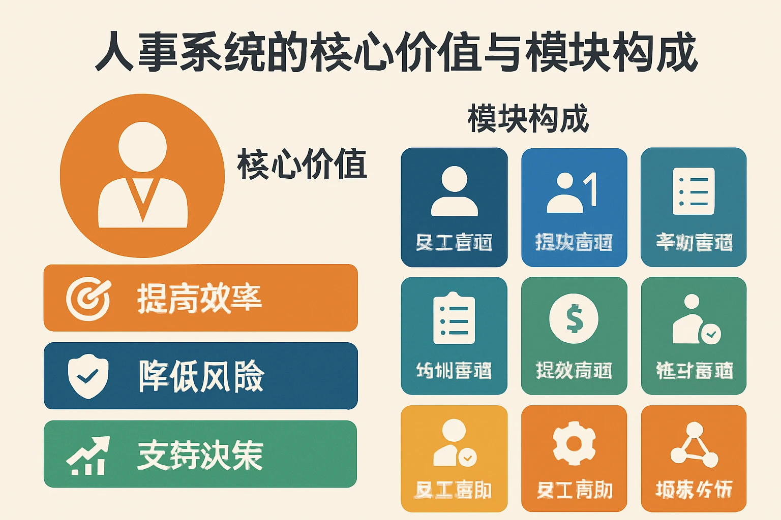 人事系统的核心价值与模块构成