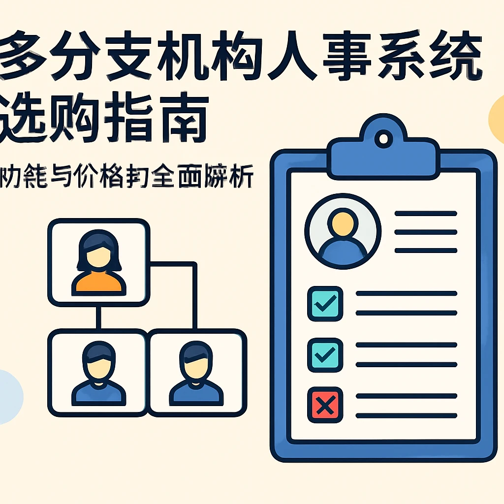 多分支机构人事系统选购指南:功能与价格的全面解析