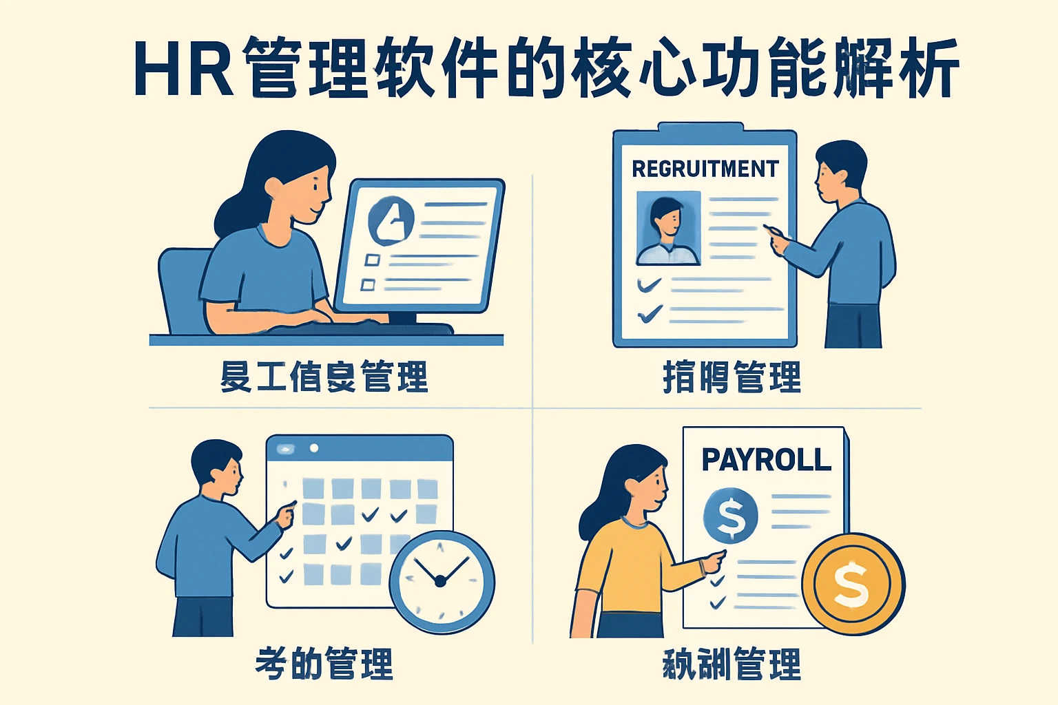 HR管理软件的核心功能解析