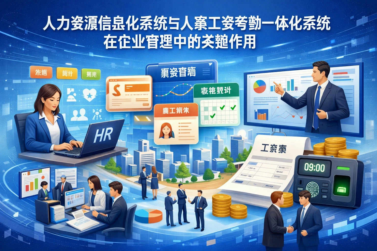 人力资源信息化系统与人事工资考勤一体化系统在企业管理中的关键作用