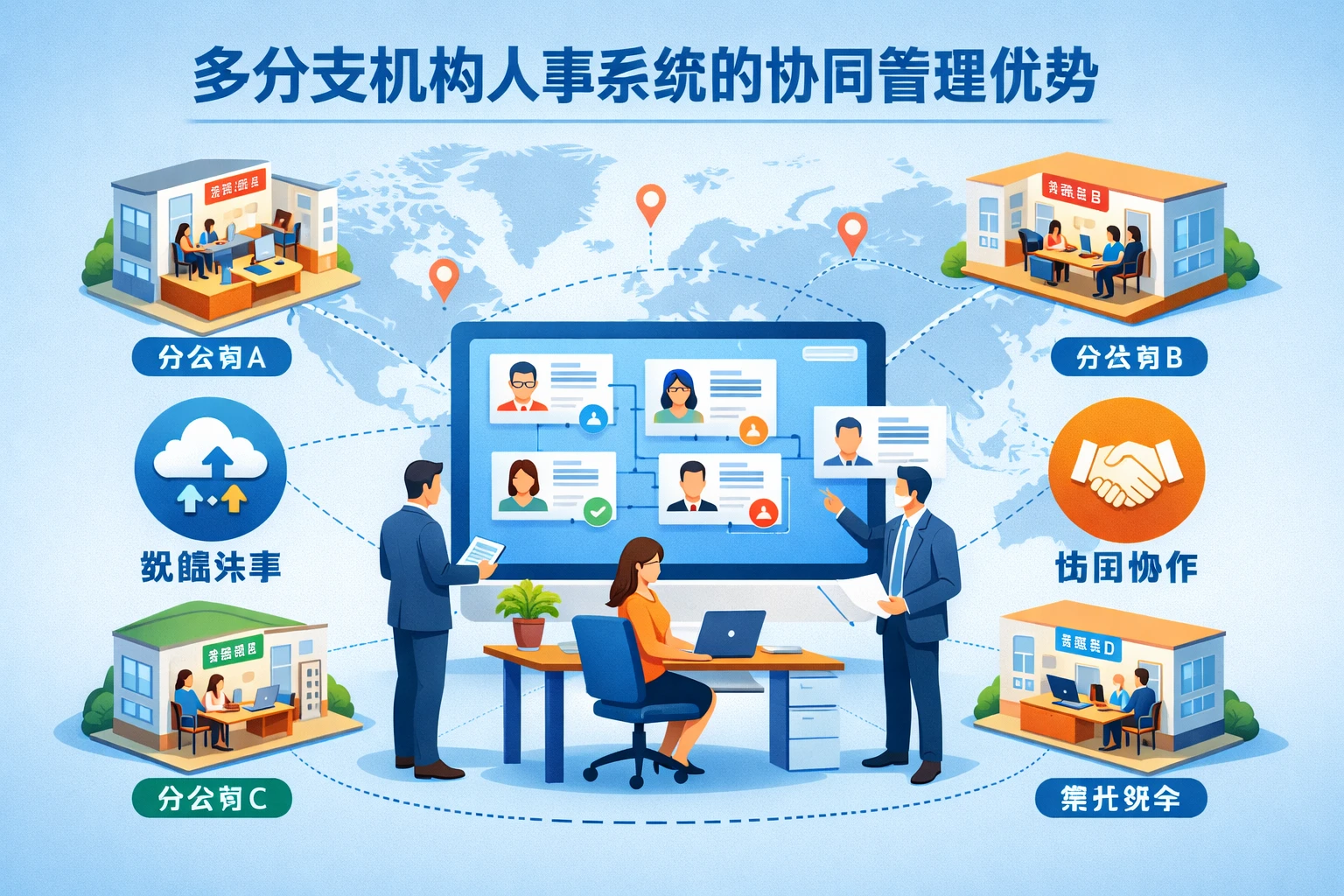 多分支机构人事系统的协同管理优势