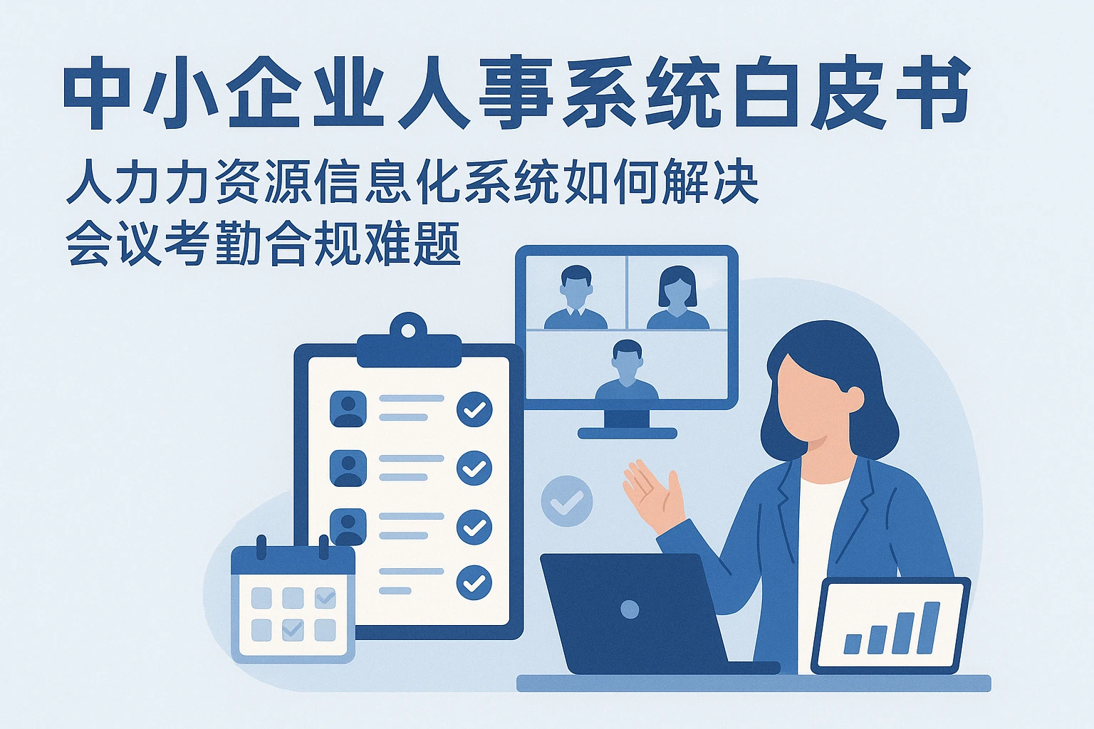 中小企业人事系统白皮书：人力资源信息化系统如何解决会议考勤合规难题