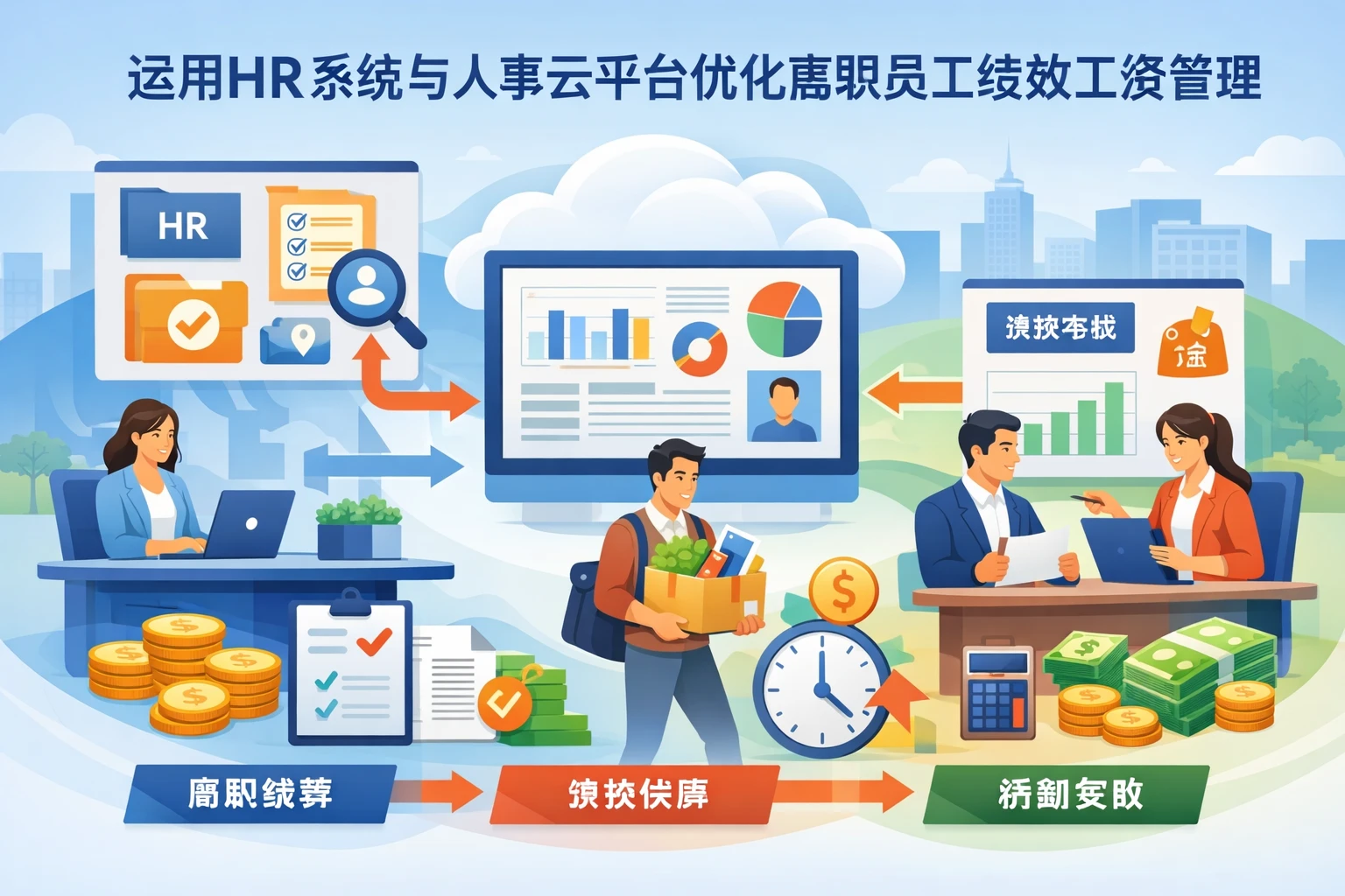 运用HR系统与人事云平台优化离职员工绩效工资管理