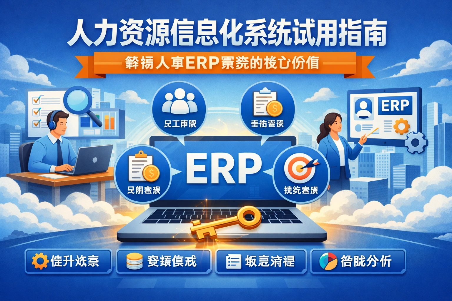 人力资源信息化系统试用指南：解锁人事ERP系统的核心价值