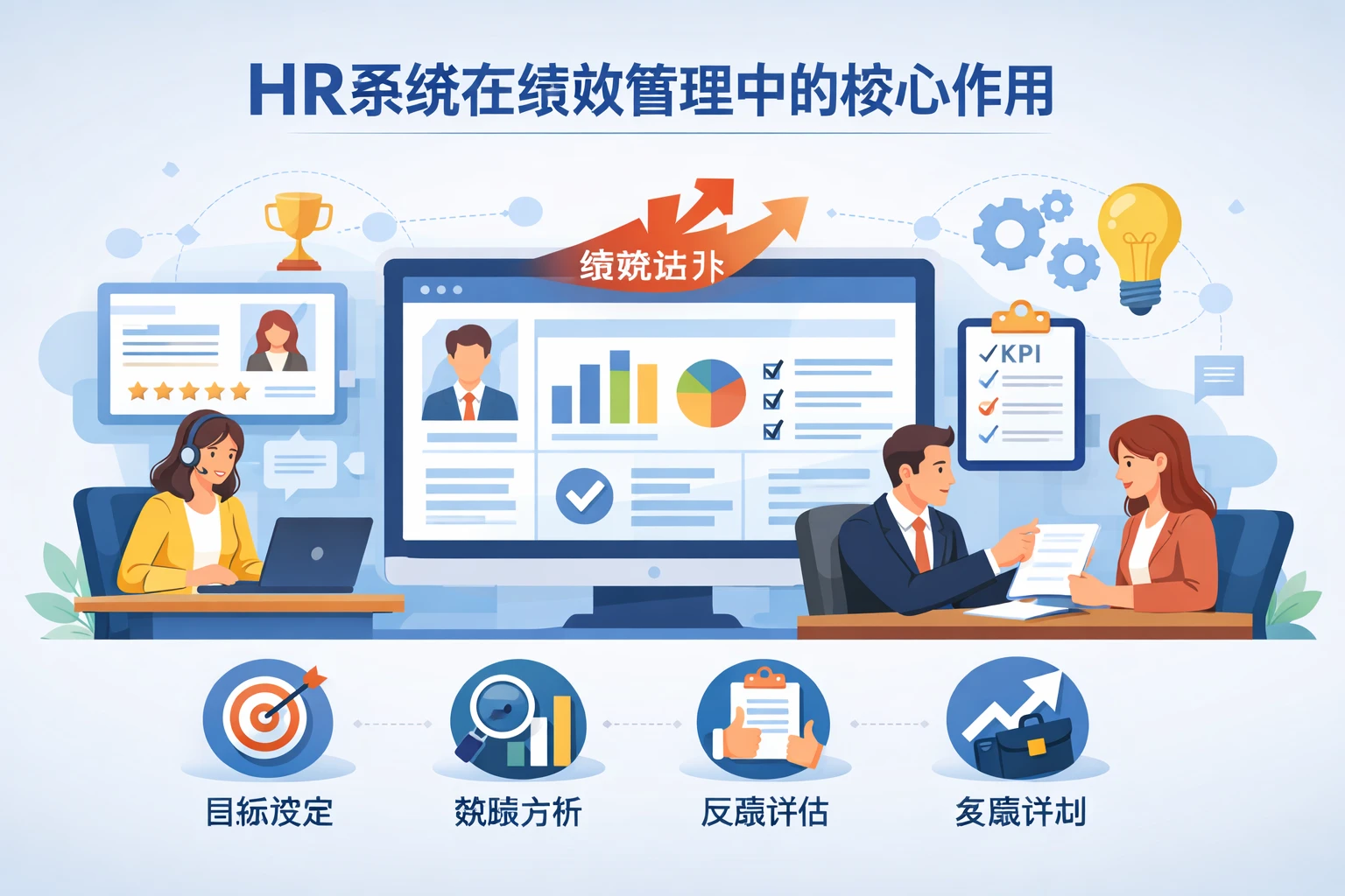 HR系统在绩效管理中的核心作用
