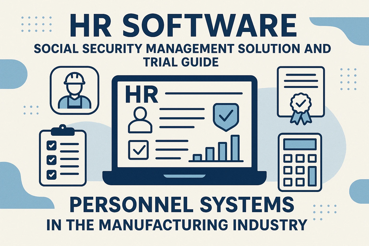 人力资源软件在制造业人事系统中的社保管理解决方案及试用指南