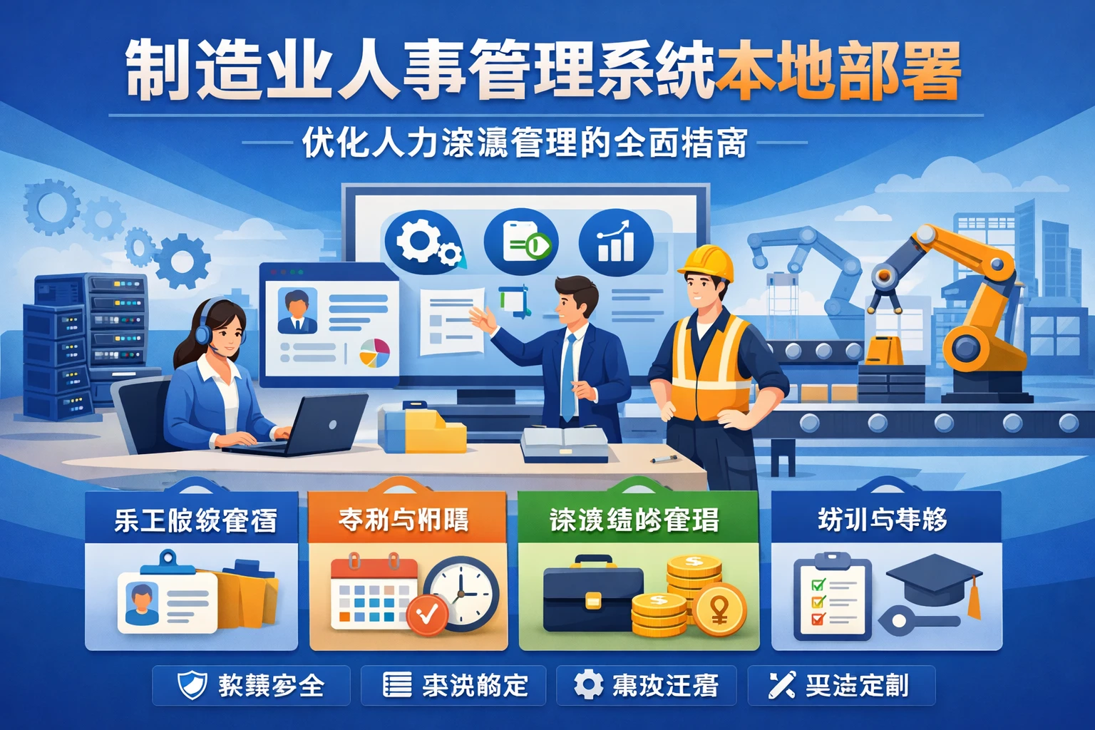 制造业人事管理系统本地部署：优化人力资源管理的全面指南