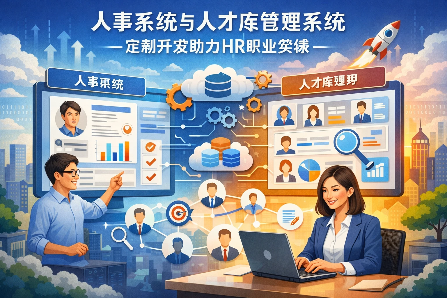人事系统与人才库管理系统：定制开发助力HR职业突破
