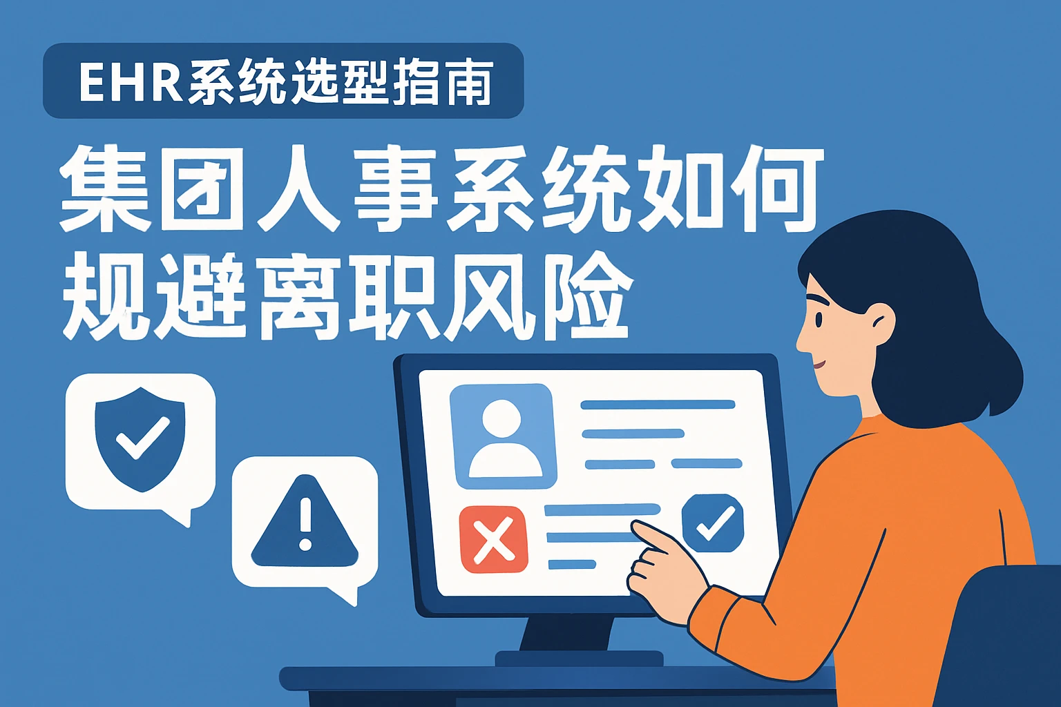 EHR系统选型指南：集团人事系统如何规避离职风险