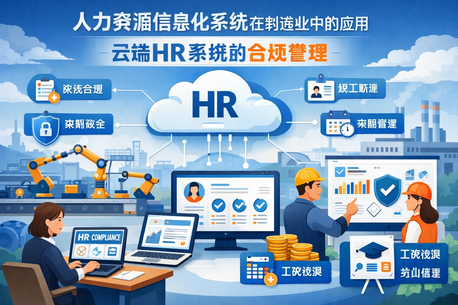 人力资源信息化系统在制造业中的应用：云端HR系统的合规管理