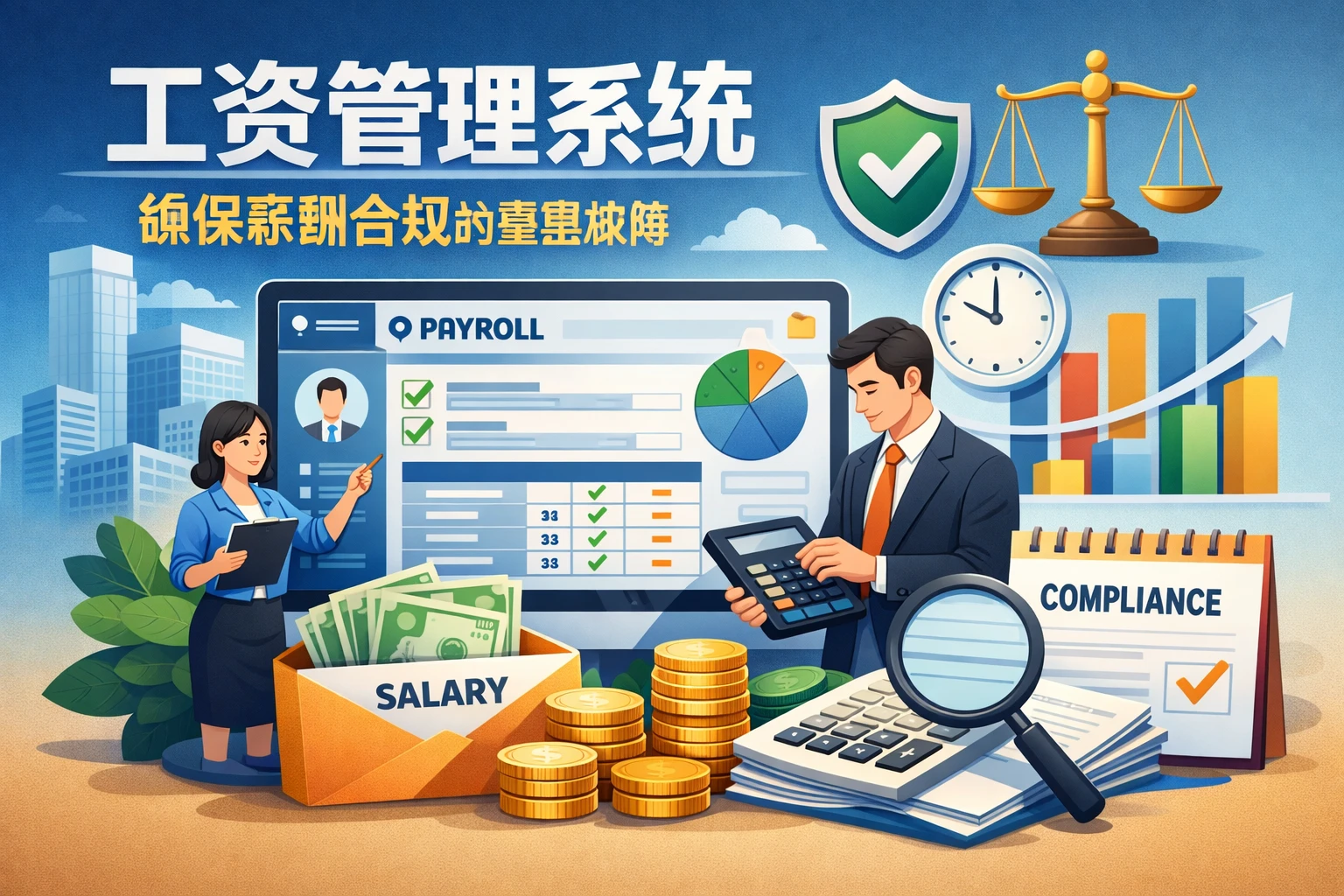 工资管理系统：确保薪酬合规的重要保障