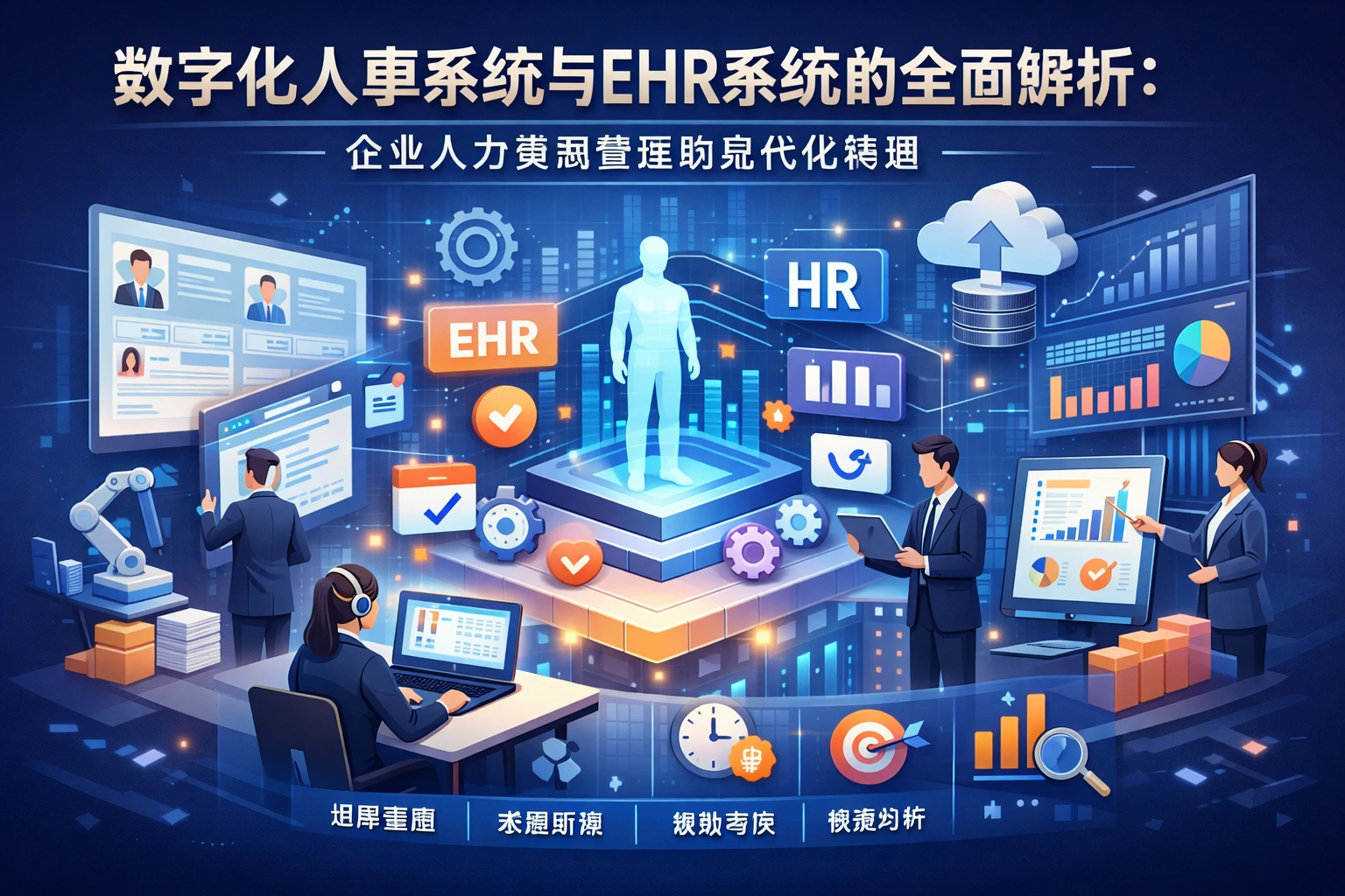 数字化人事系统与EHR系统的全面解析：企业人力资源管理的现代化转型