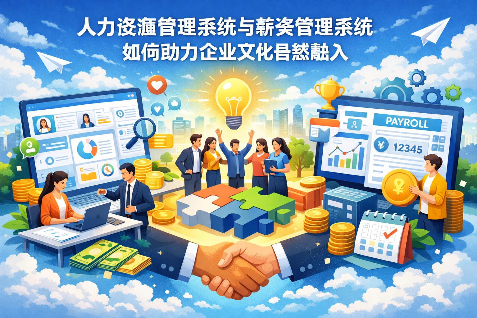 人力资源管理系统与薪资管理系统如何助力企业文化自然融入