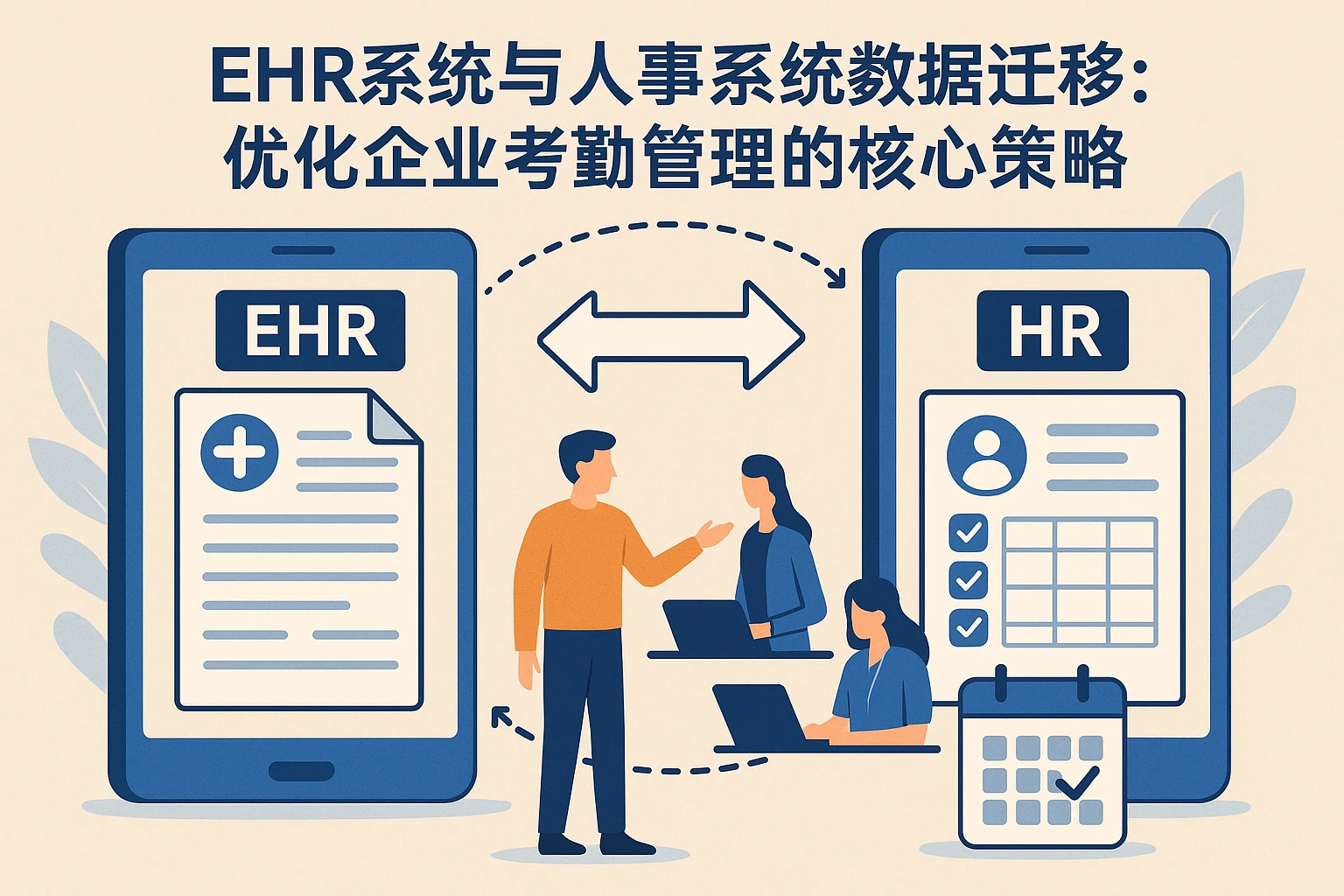 EHR系统与人事系统数据迁移：优化企业考勤管理的核心策略