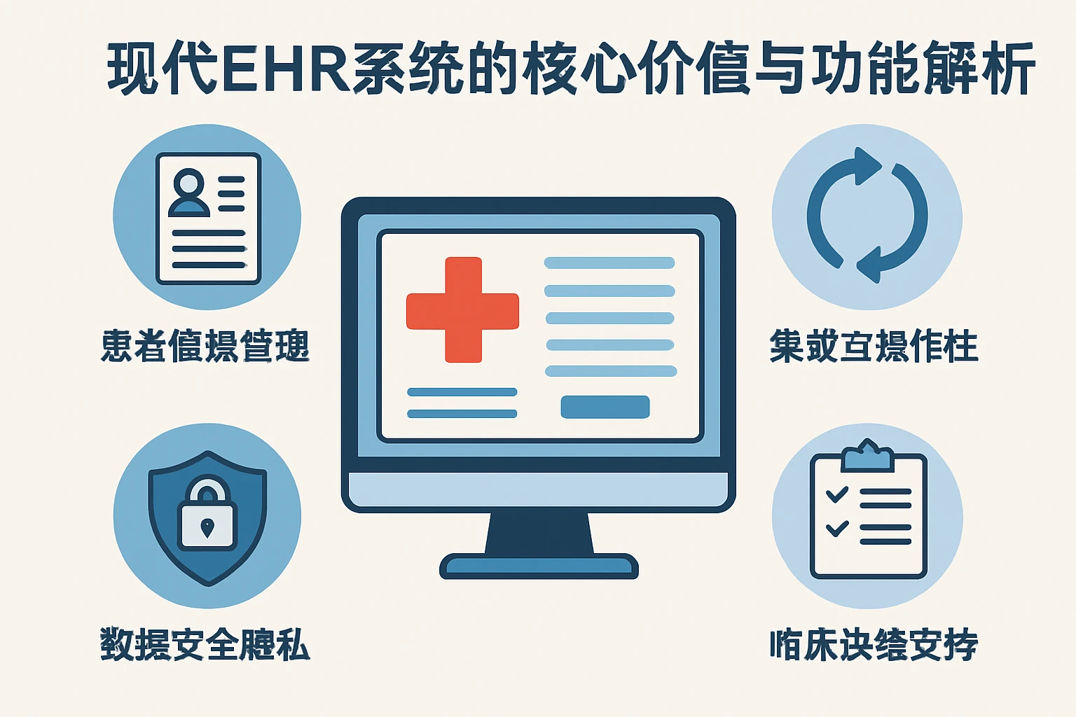 现代EHR系统的核心价值与功能解析