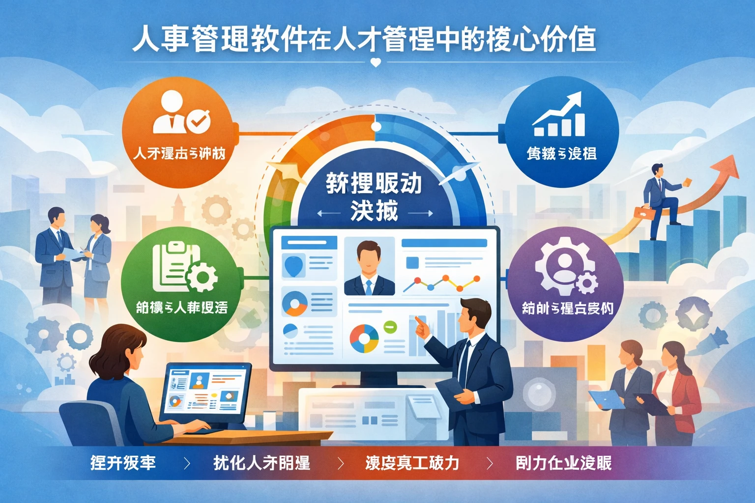 人事管理软件在人才管理中的核心价值