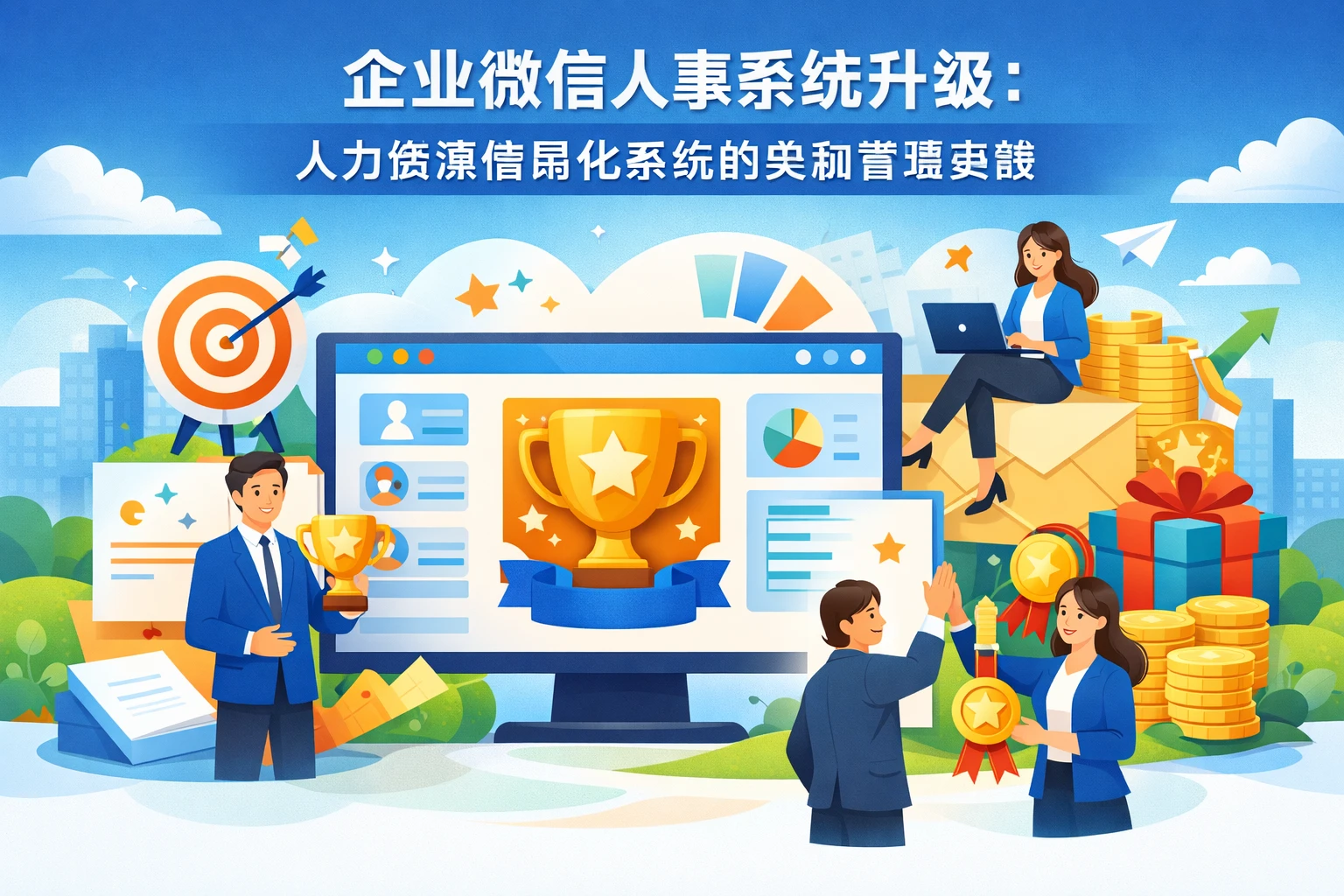 企业微信人事系统升级:人力资源信息化系统的奖励管理实践