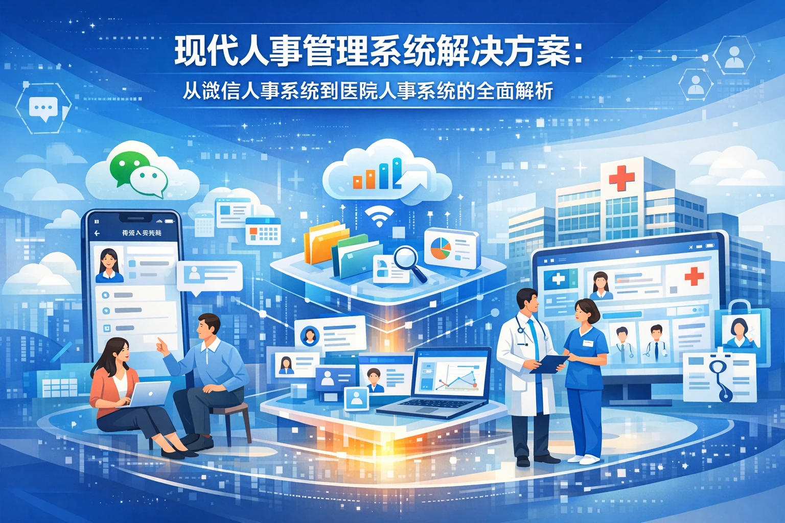现代人事管理系统解决方案：从微信人事系统到医院人事系统的全面解析