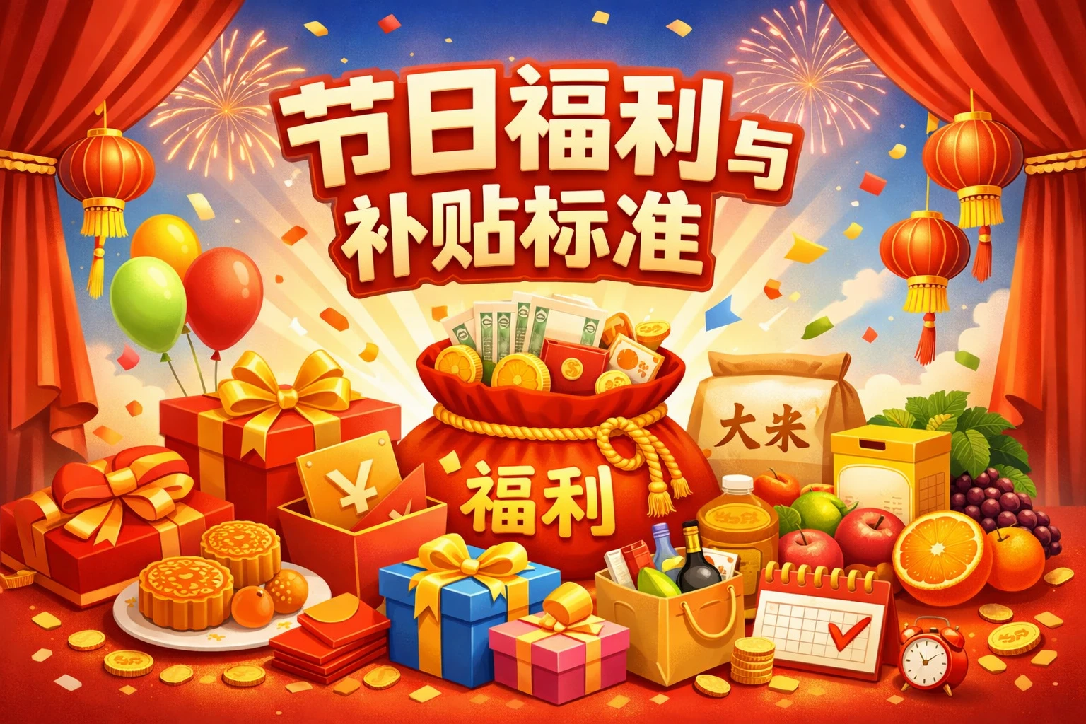节日福利与补贴标准