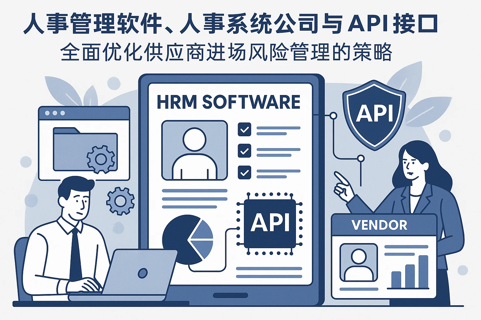 人事管理软件、人事系统公司与API接口：全面优化供应商进场风险管理的策略