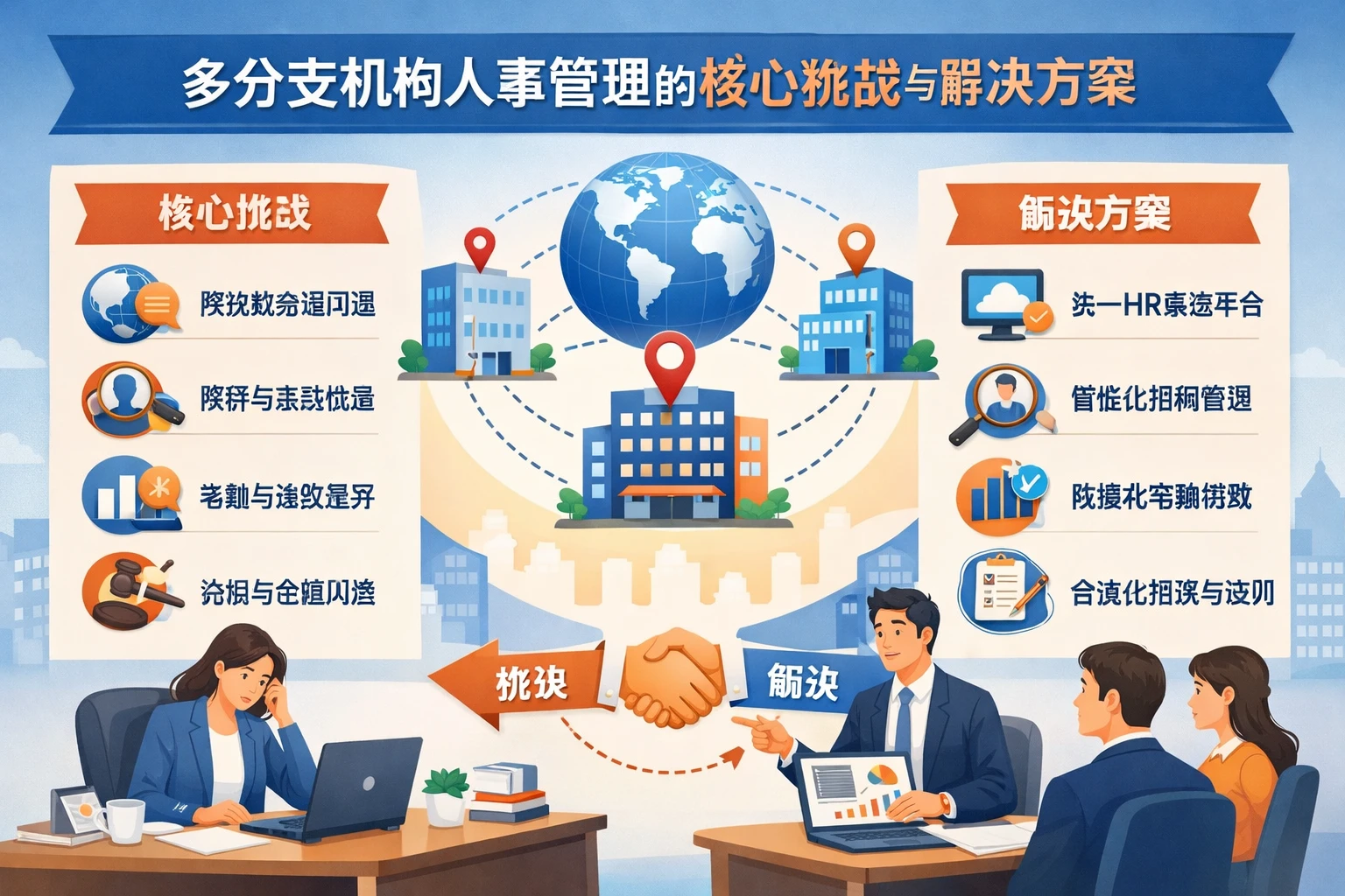 多分支机构人事管理的核心挑战与解决方案