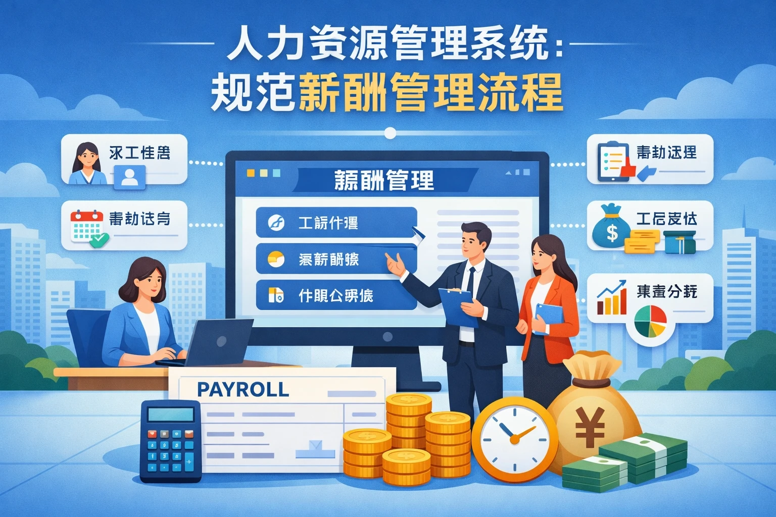 人力资源管理系统：规范薪酬管理流程