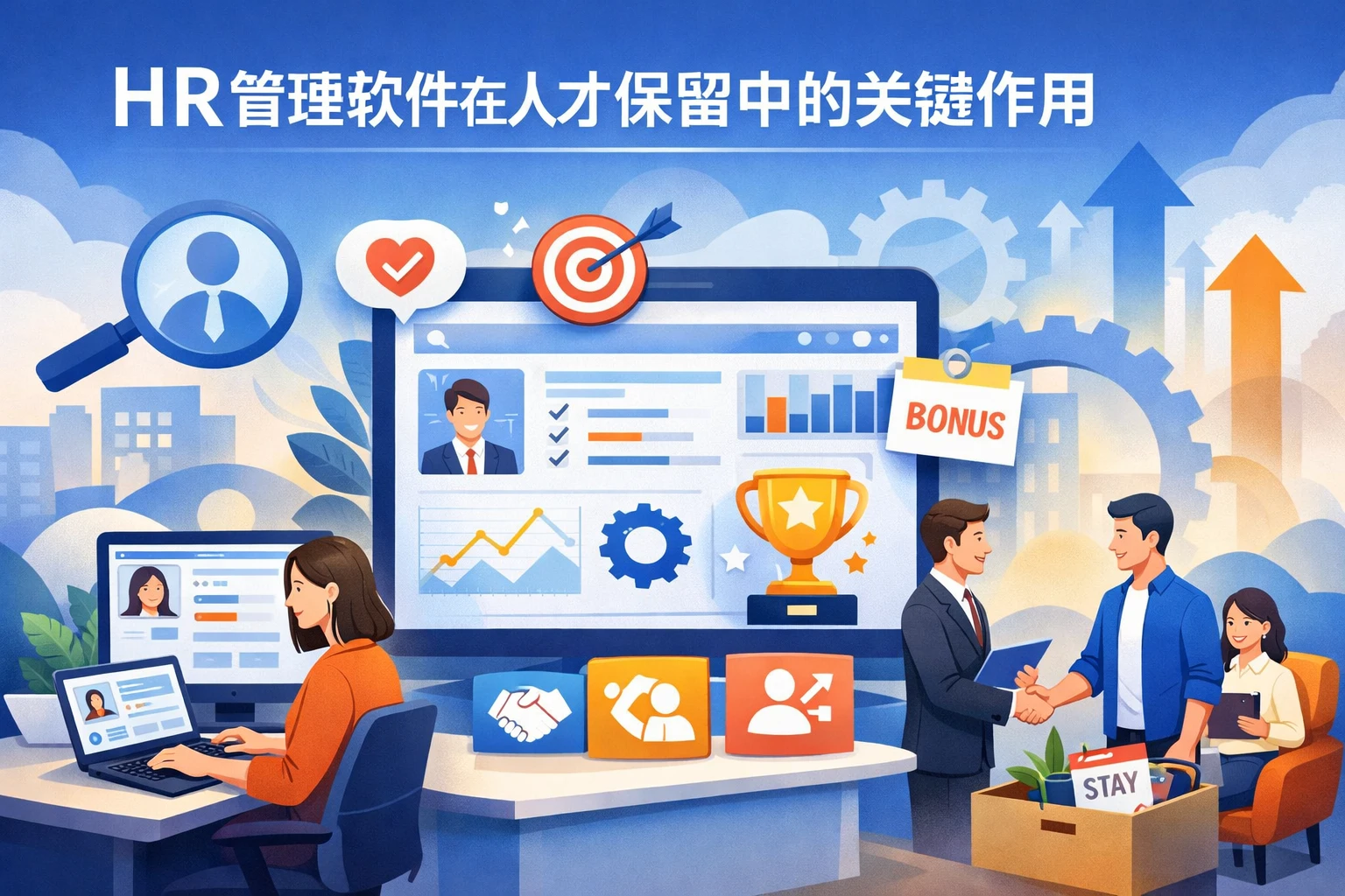 HR管理软件在人才保留中的关键作用