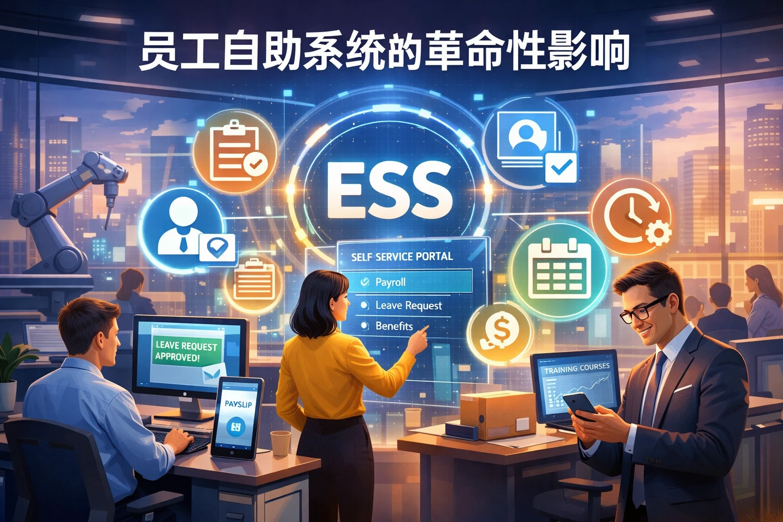 员工自助系统的革命性影响