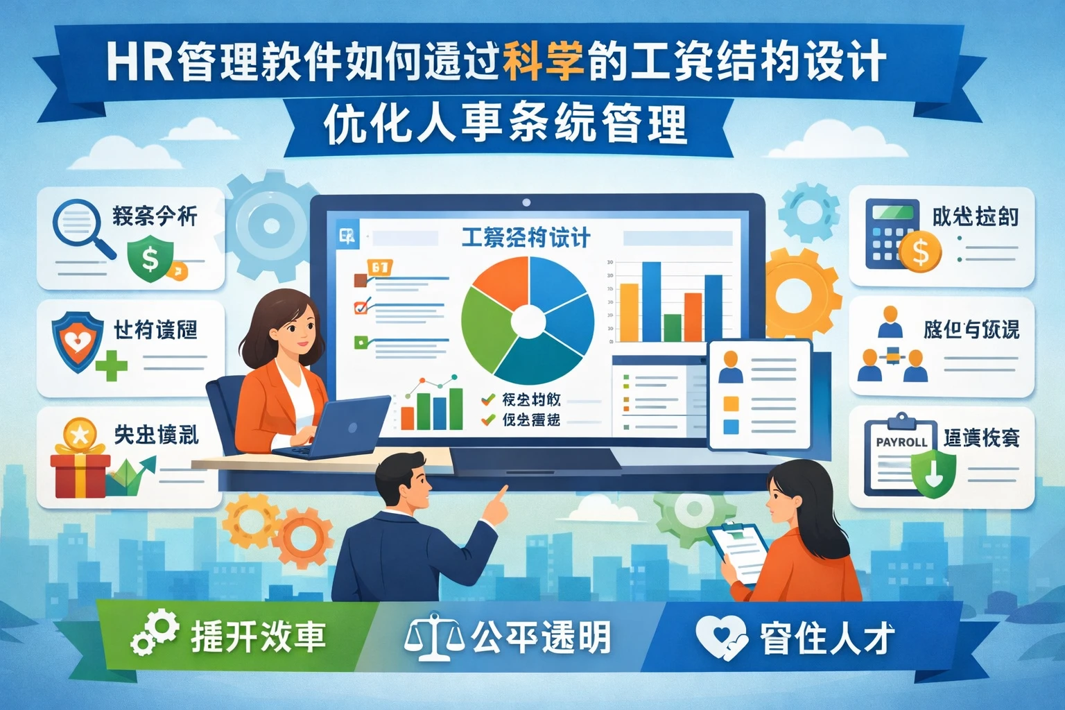 HR管理软件如何通过科学的工资结构设计优化人事系统管理