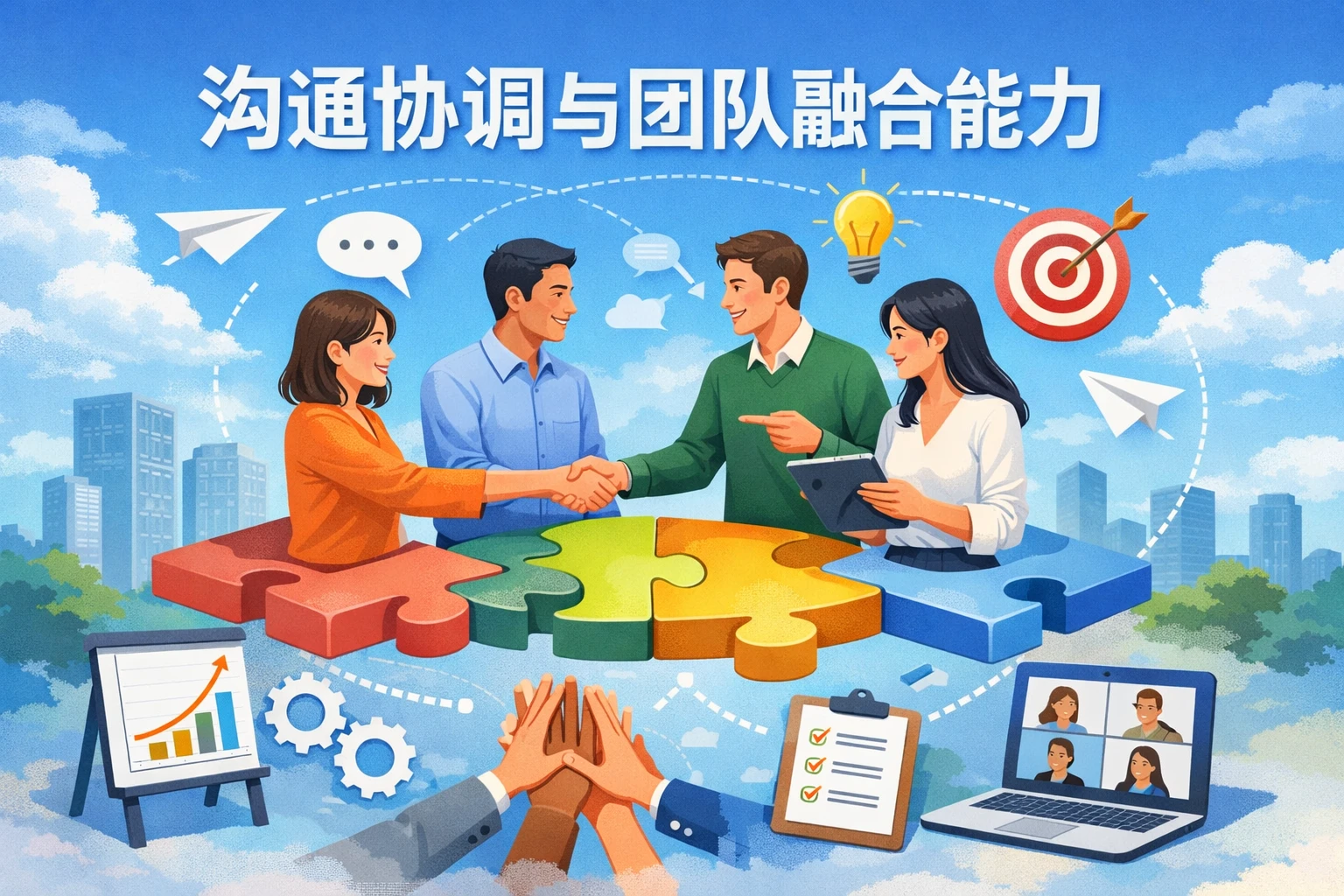 沟通协调与团队融合能力