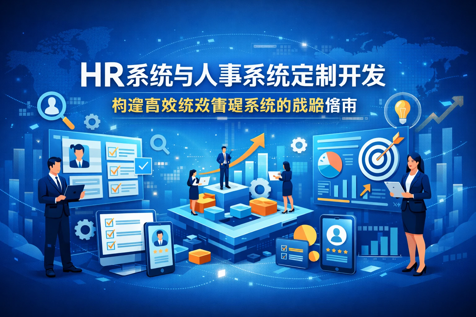 HR系统与人事系统定制开发：构建高效绩效管理系统的战略指南