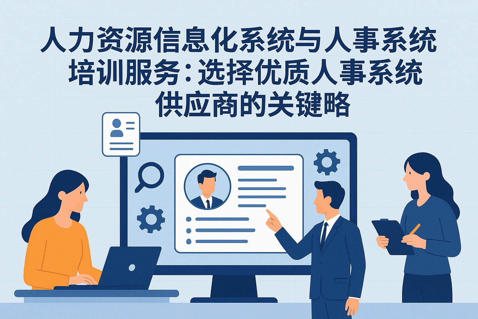 人力资源信息化系统与人事系统培训服务：选择优质人事系统供应商的关键策略
