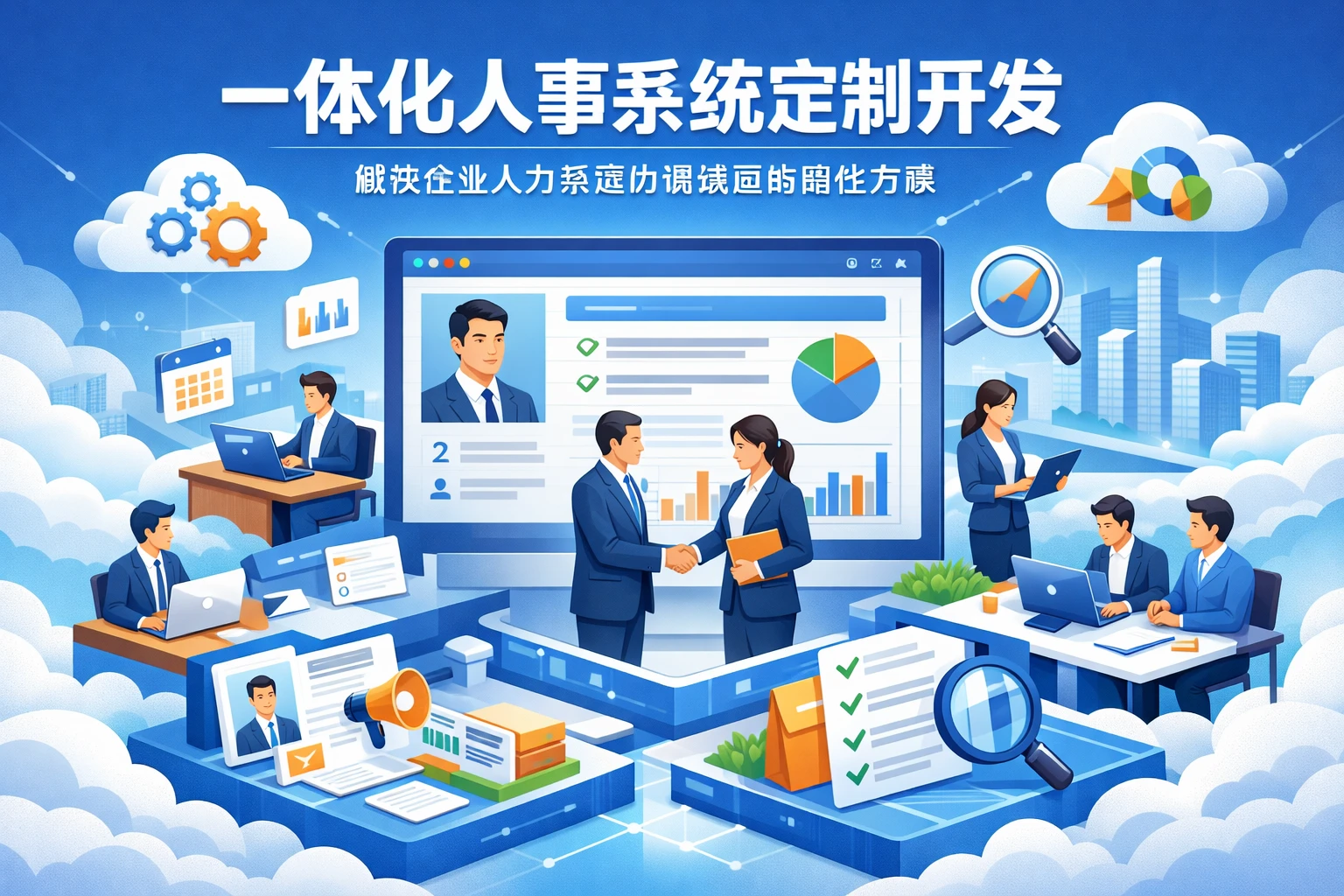 一体化人事系统定制开发:解决企业人力资源协调难题的最佳方案