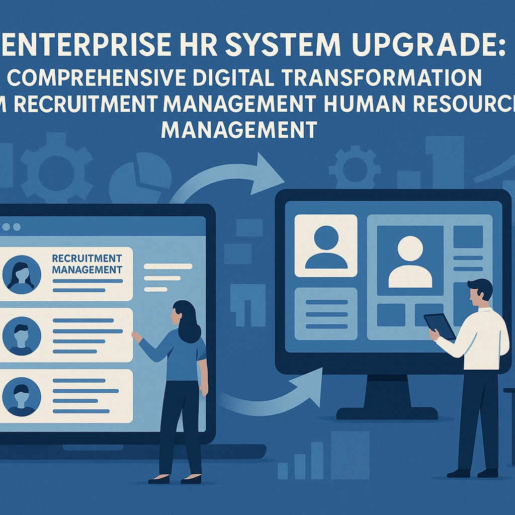 企业人事系统升级：从招聘管理到人力资源管理的全面数字化转型