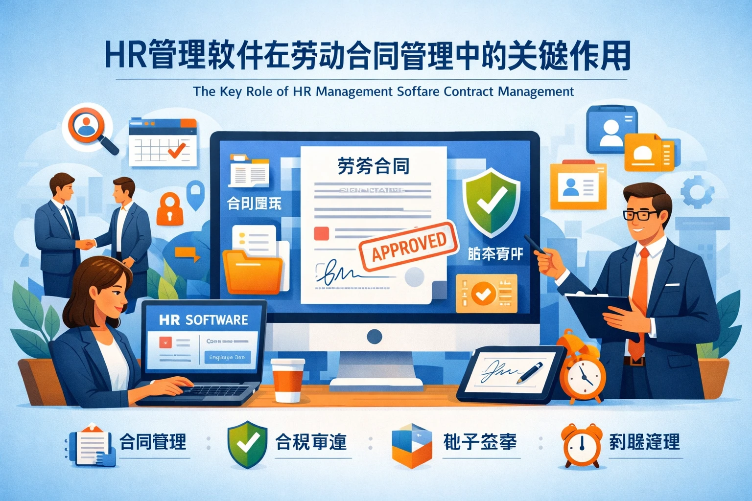 HR管理软件在劳动合同管理中的关键作用