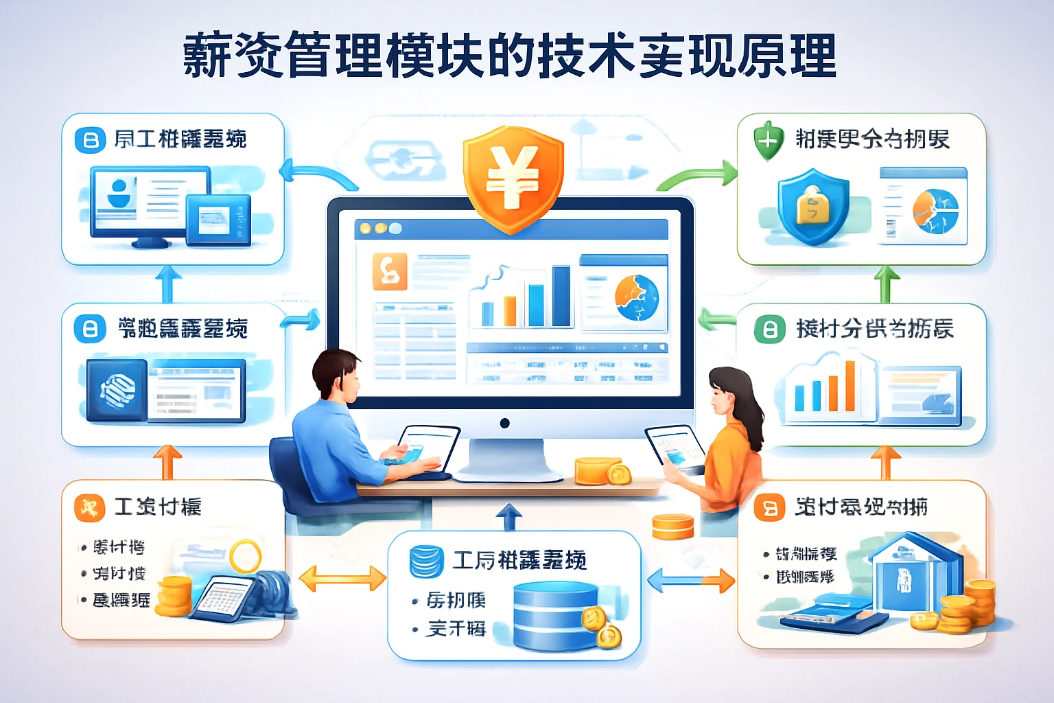 薪资管理模块的技术实现原理